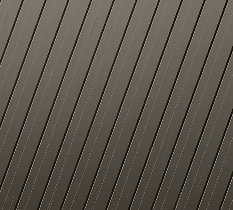 Titanium zinc roofing and cladding material swatch